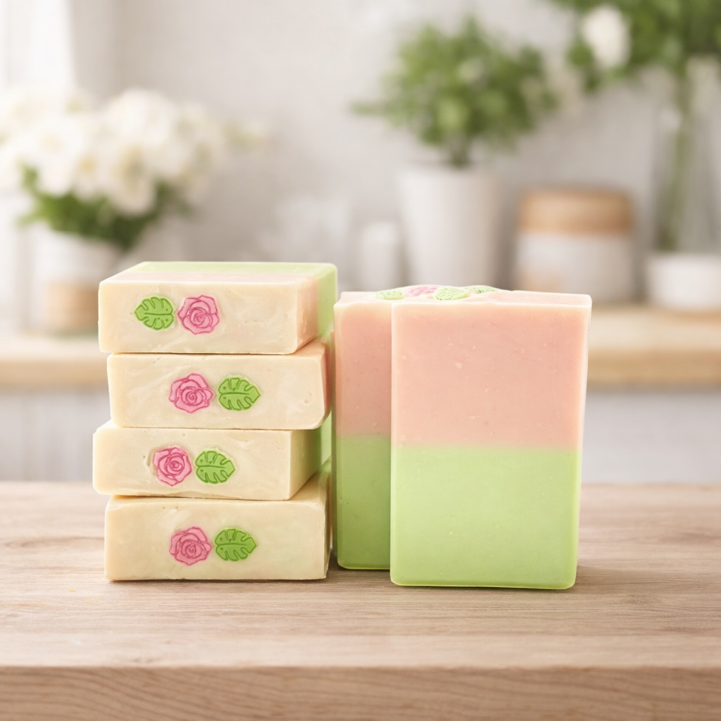 Fresh Cut Roses | Handmade Soap | Rose Scented Soap
