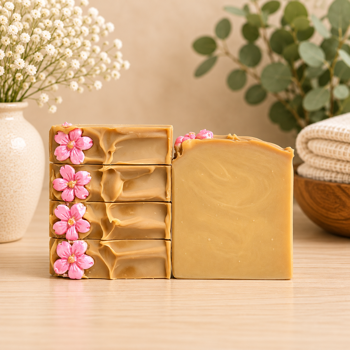 Sandalwood & Vanilla Handmade Soap | Luxury Artisan Soap | Australian Made | Palm Oil Free | 160g