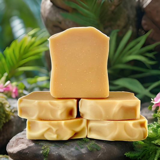 Unscented Goat Milk Soap | Sensitive Skin Soap |  Colour Free Soap
