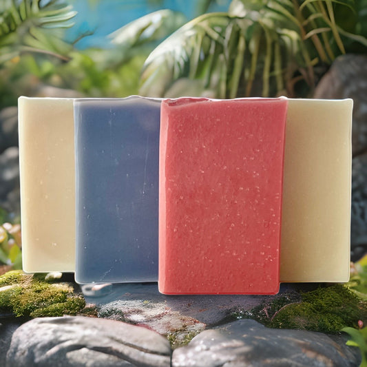 Handmade Soap Gift Box | 4 Pack Gift Box | Essential Oils Soap Set