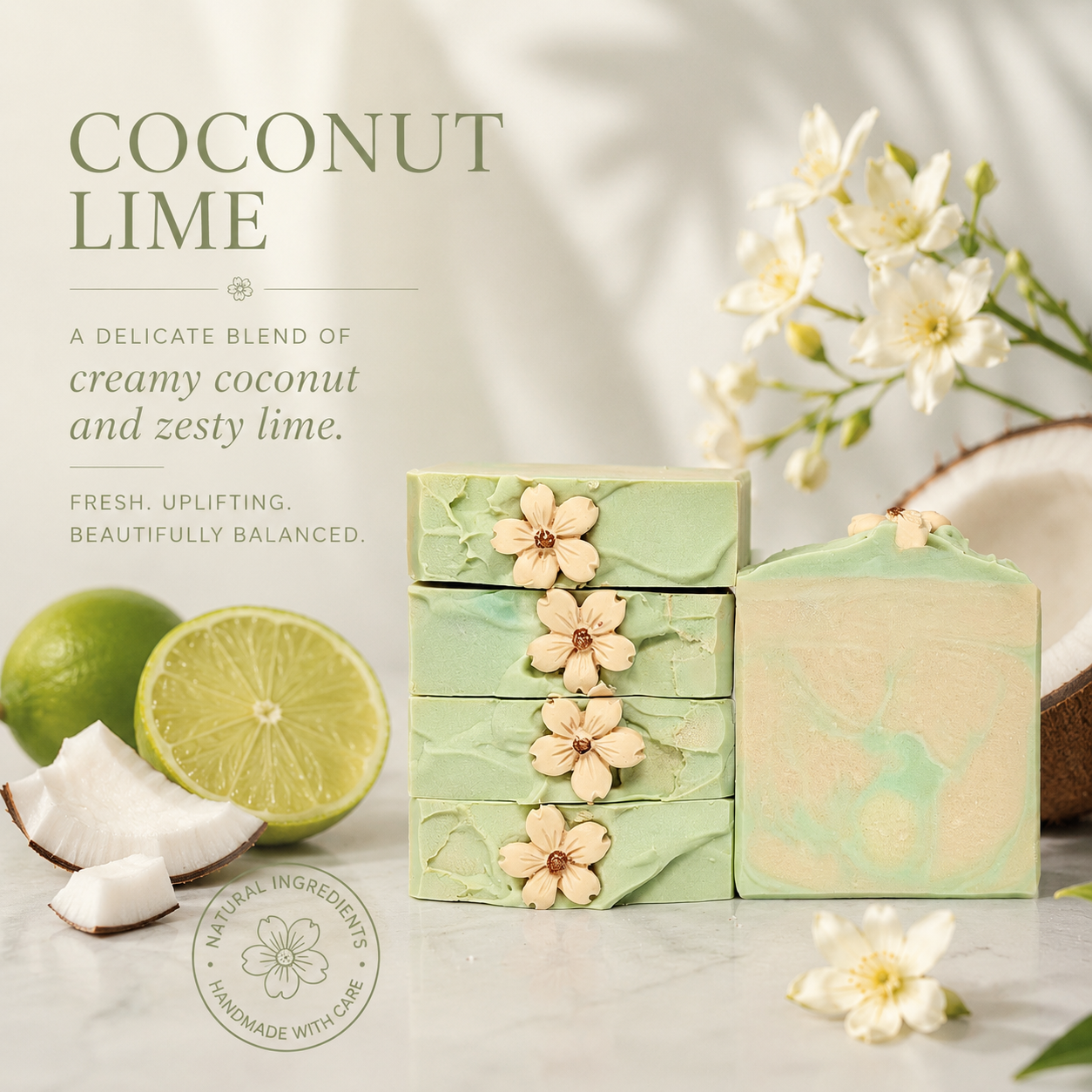 Coconut Lime | Handmade Soap | Birthday Gifts