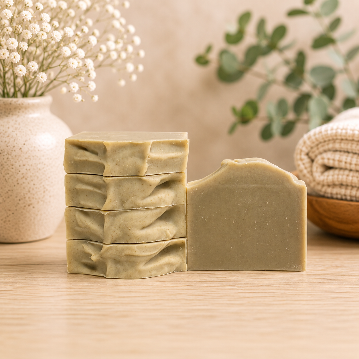 Sweet Mint Soap , Handmade Natural soap