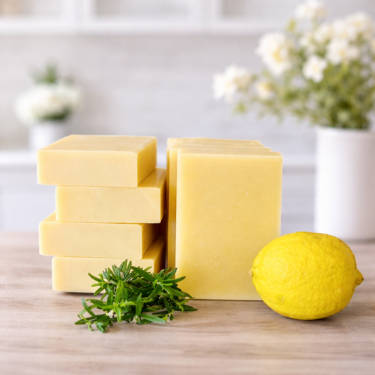 Rosemary & Lemongrass | Essential Oil soap | Citrus Soap