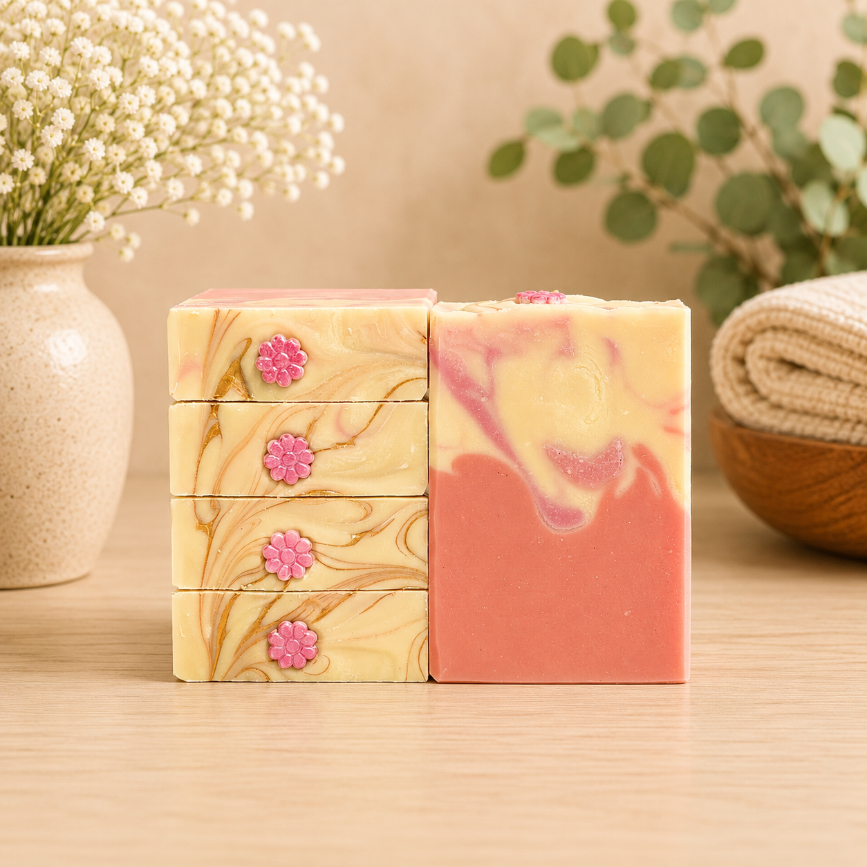 Raspberry & Vanilla | Handmade Soap | Gifts for Her