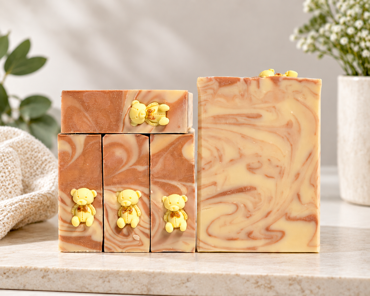 Champagne & Strawberries | Handcrafted Soap