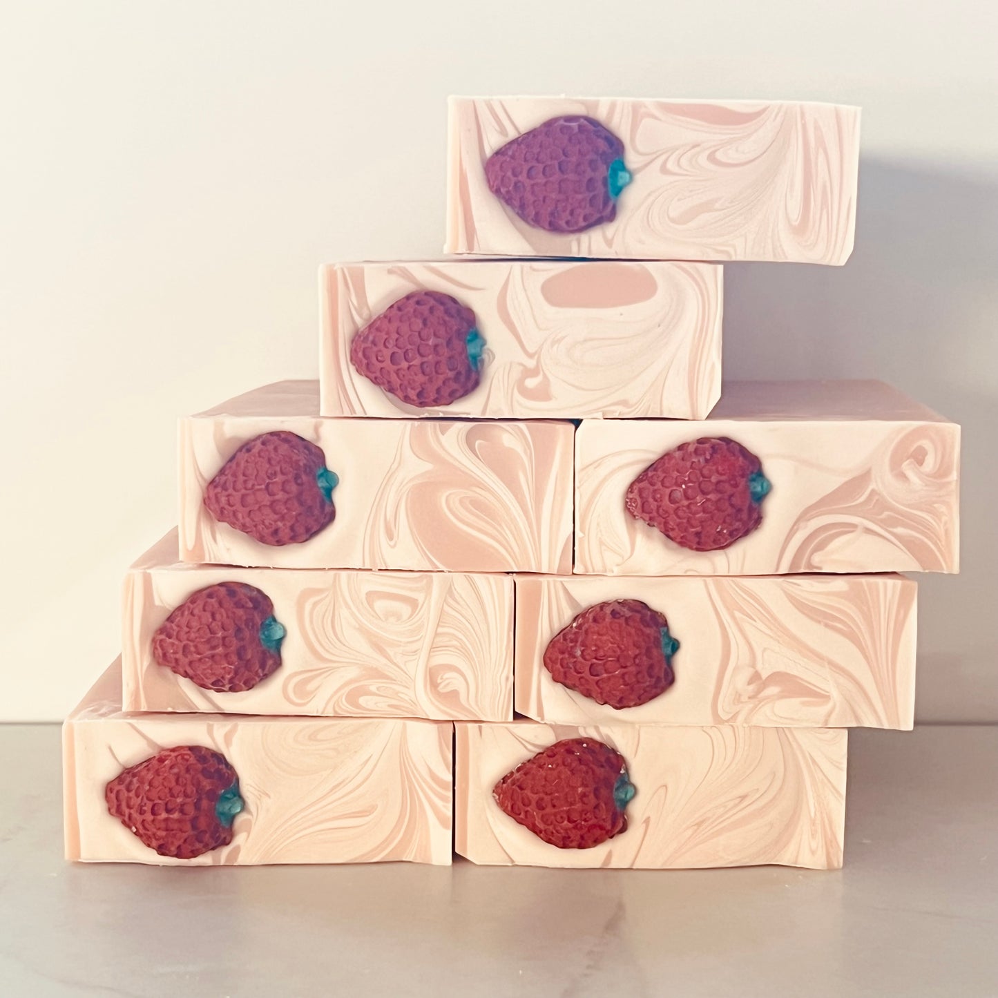 Champagne & Strawberries | Handmade Soap | Gifts for Her