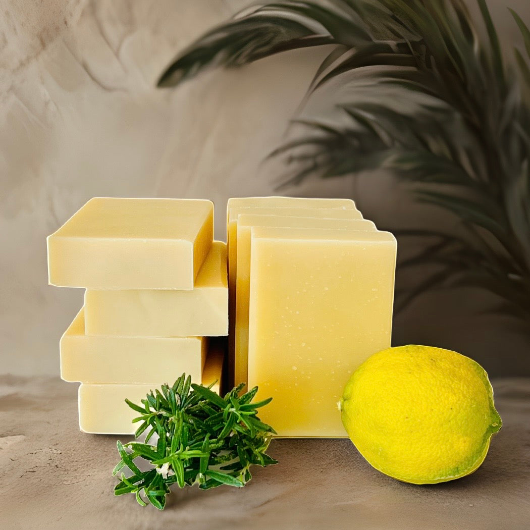 Rosemary & Lemongrass | Essential Oil soap | Citrus Soap