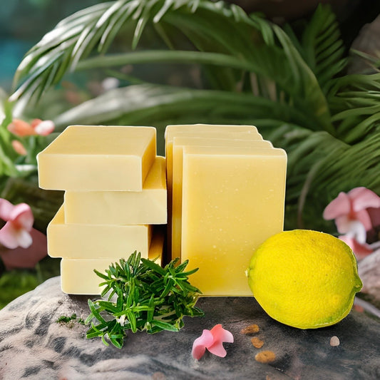Rosemary & Lemongrass | Essential Oil soap | Citrus Soap